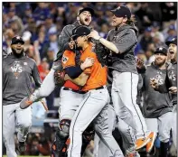  ?? AP FILE PHOTO ?? The Associated Press’ top stories of the year include the Houston Astros winning their first World Series, beating the Los Angeles Dodgers in Game 7.