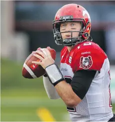  ?? AL CHAREST/FILES ?? Calgary Stampeders quarterbac­k Bo Levi Mitchell has thrown for at least 300 yards five times in seven games.