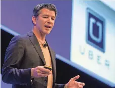  ?? 2014 PHOTO BY WILL OLIVER, EUROPEAN PRESSPHOTO AGENCY ?? Travis Kalanick, founder and CEO of Uber, has been out of the spotlight since his mother was killed and his father injured in a boating accident May 26.