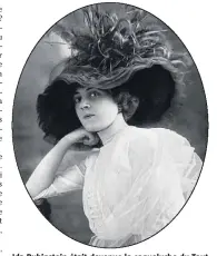  ?? (Photos DR) ?? Ida Rubinstein était devenue la coqueluche du Tout Paris dès l’arrivée des Ballets Russes au début du XXe siècle.