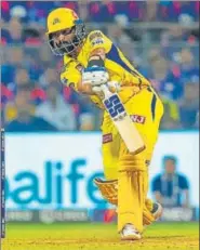  ?? ?? Ajinkya Rahane came into the T20 league a transforme­d batter, a player who is taking apart bowlers with silken strokes. HT FILE