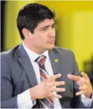  ??  ?? Carlos Alvarado, de Trabajo.