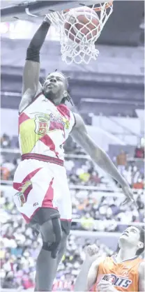  ?? PHOTOGRAPH BY RIO DELUVIO FOR THE DAILY TRIBUNE ?? CJ Perez and other young players of San Miguel Beer face a test of character as they head for their first PBA finals appearance.