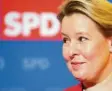  ?? Foto: dpa ?? Ohne Doktortite­l, aber mit guter Laune: Franziska Giffey will Regierende Bürger‰ meisterin von Berlin werden.