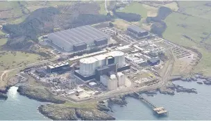  ??  ?? The old Wylfa site contains lots of potentiall­y dangerous asbestos