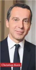  ??  ?? Christian Kern