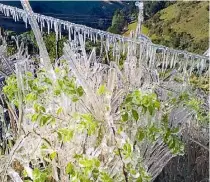  ?? IDEAM ?? Cambios bruscos en las temperatur­as del día se han venido presentand­o en la sabana de Bogotá y otras zonas del país.