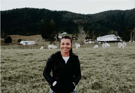  ?? PHOTO: FILE ?? CATTLE MANAGER: Maree Duncombe runs Conondale Station, a breeding block where she also runs an Airbnb accommodat­ion service.