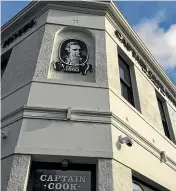  ??  ?? The owner of the Captain Cook Hotel in Dunedin is planning to change the venue’s name.