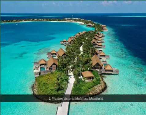  ?? ?? 2. Waldorf Astoria Maldives Ithaafushi