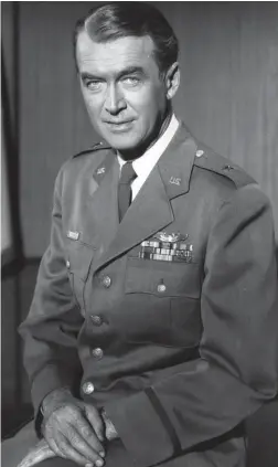  ?? (Photo courtesy of the USAF) ?? Official USAF photo of Brig. Gen. James M. Stewart. Not your average movie star!