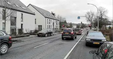  ?? Foto: Armand Wagner ?? Die Planungen für die Erneuerung der Hauptstraß­e in Hosingen kommen gut voran.