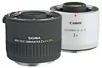  ?? ?? Also known as teleconver­ters, extenders are an affordable way to get extra focal length.