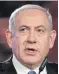  ??  ?? Netanyahu: Due to meet Trump