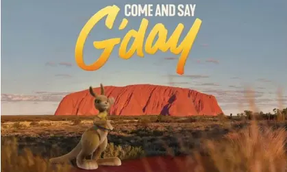  ?? Photograph: Tourism Australia ?? A new campaign featuring the cartoon mascot Ruby Roo is part of Tourism Australia’s There’s Nothing Like Australia brand platform.