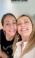  ?? ?? Insieme
Arianna Meloni in un selfie con la sorella Giorgia pubblicato l’altro ieri sul profilo Facebook con un messaggio di sostegno e di incoraggia­mento prima delle elezioni