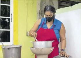  ?? (Photos courtesy of The Best Dressed Chicken) ?? “Food is love. That is how you show your people you care,” says Denham Town resident Ann Marie Harvey.