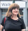  ??  ?? Nicky Morgan MP arrives at Walsall Magistrate­s’ Court, for the trial. Photo Matthew Cooper/PA Wire