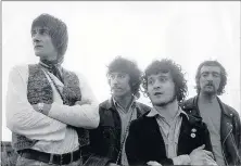  ?? GETTY ?? Fleetwood Mac guitarist Peter Green, second from left, with Mick Fleetwood, left, Jeremy Spencer and John McVie in 1968. Green died Saturday at 73.