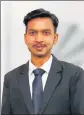  ?? ?? Harekrishn­a Mahto, BTech CSE graduate with a 64 lakh package from Google