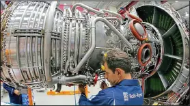  ??  ?? Controvers­y: Bribery allegation­s at Rolls-Royce first surfaced in 2012