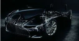 ??  ?? La nuova berlina Lexus LS, a Detroit nella versione a benzina. La ibrida, che arriverà in Italia entro la prossima estate, debutterà al Salone di Ginevra (9/19 marzo).