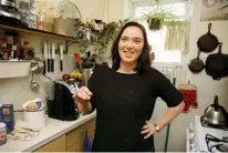  ?? Associated Press ?? Ruthy Kirwan, of Percolate Kitchen, poses for a photo in her apartment kitchen, in the Queens borough of New York.