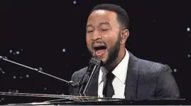  ?? WILLY SANJUAN/INVISION/AP ?? John Legend is releasing his seventh studio album this week, “Bigger Love.”