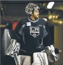  ?? Robert Gauthier Los Angeles Times ?? JONATHAN QUICK HAS PLAYED every minute of every postseason game in goal for the Kings, who are 13-2 in that span.