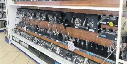  ??  ?? Home and Things Limited, a retailer of home finishings and hardware products, offers a wide range of faucets.