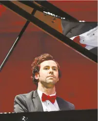  ??  ?? Spanish pianist Mario Alonso will offer a unique classical concert experience in Shanghai.