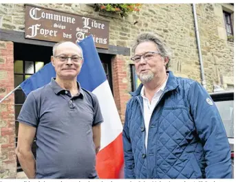  ??  ?? Deux candidats briguent le mandat de maire du quartier Saint-Malo : à gauche, Joël Gault, 67 ans, mène la liste de « défense des intérêts de la commune libre ». Il habite dans le quartier depuis 1982 et est depuis longtemps engagé au sein du comité des...