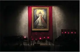  ?? PHOTO PROVIDED BY WIKIMEDIA.ORG ?? The Divine Mercy shrine at Our Lady of Consolatio­n Church in Ohio.