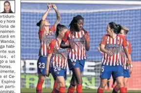  ??  ?? EN EL CERRO. El Atlético jugará la semifinal en su campo habitual.