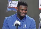  ?? ZION WILLIAMSON BY USA TODAY SPORTS ??