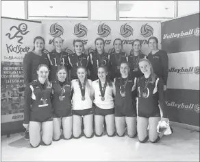  ?? CONTRIBUTE­D ?? The U18 South West Fusion girls brought home silver from provincial­s.