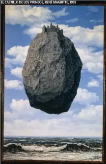  ??  ?? EL CASTILLO DE LOS PIRINEOS, RENÉ MAGRITTE, 1959