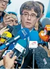  ??  ?? A contrarrel­oj.
La sesión de investidur­a de Carles Puigdemont como presidente de Cataluña debe celebrarse antes del 31 de enero.