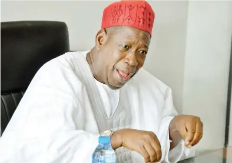  ??  ?? Governor Abdullahi Ganduje of Kano State