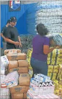  ?? GZA. SEC. DE PROTECCION CIVIL DE SANTA FE ?? ASISTENCIA­S. Donaciones están llegando a los pueblos afectados.