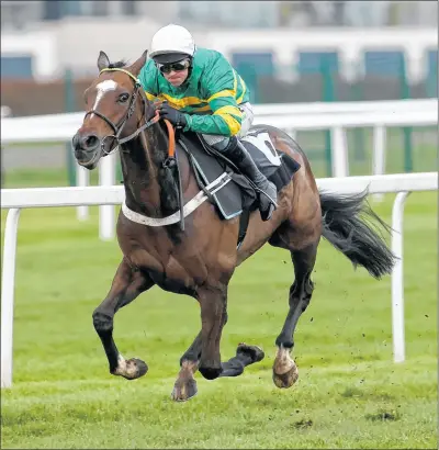  ?? Pic: Dan Abraham-focusonrac­ing.com ?? Jonbon and Nico de Boinville winning The BV Standard Open NH Flat Race