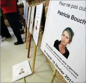  ??  ?? Un rassemblem­ent de soutien à la famille de Patricia Bouchon, à Bouloc.