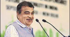  ?? RAMESH PATHANIA/MINT ?? Union minister Nitin Gadkari