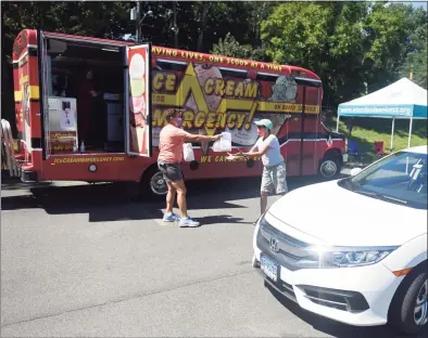  ?? Tyler Sizemore / Hearst Connecticu­t Media ?? Frozen dessert vendors would need a variety of new safety equipment to protect patrons from passing motorists under legislatio­n that unanimousl­y passed the state Senate on Wednesday.