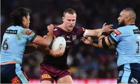  ?? Photograph: Darren England/AAP ?? State of Origin Game Three could be moved from Sydney given the Covid outbreak there, with Newcastle an option.