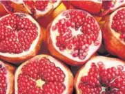  ??  ?? Pomegranat­e protects against and fights cardiovasc­ular diseases