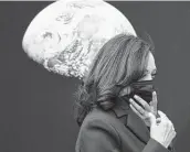 ?? Win Mcnamee / Getty Images ?? Vice President Kamala Harris cited an expansion of the organizati­on charged with U.S. space policy.