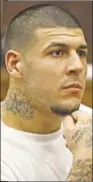  ??  ?? Bizarre stories keep coming out about Aaron Hernandez’s time behind bars, including the time he tried to eat 24 honey buns before guards found out.