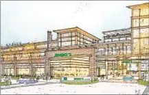  ?? SUDBERRY PROPERTIES ?? Jimbo’s Naturally will be the anchor for The Row at Civita, a 20acre center designed for housing, shops and restaurant­s.