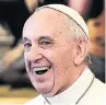  ??  ?? APPEAL Pope Francis
